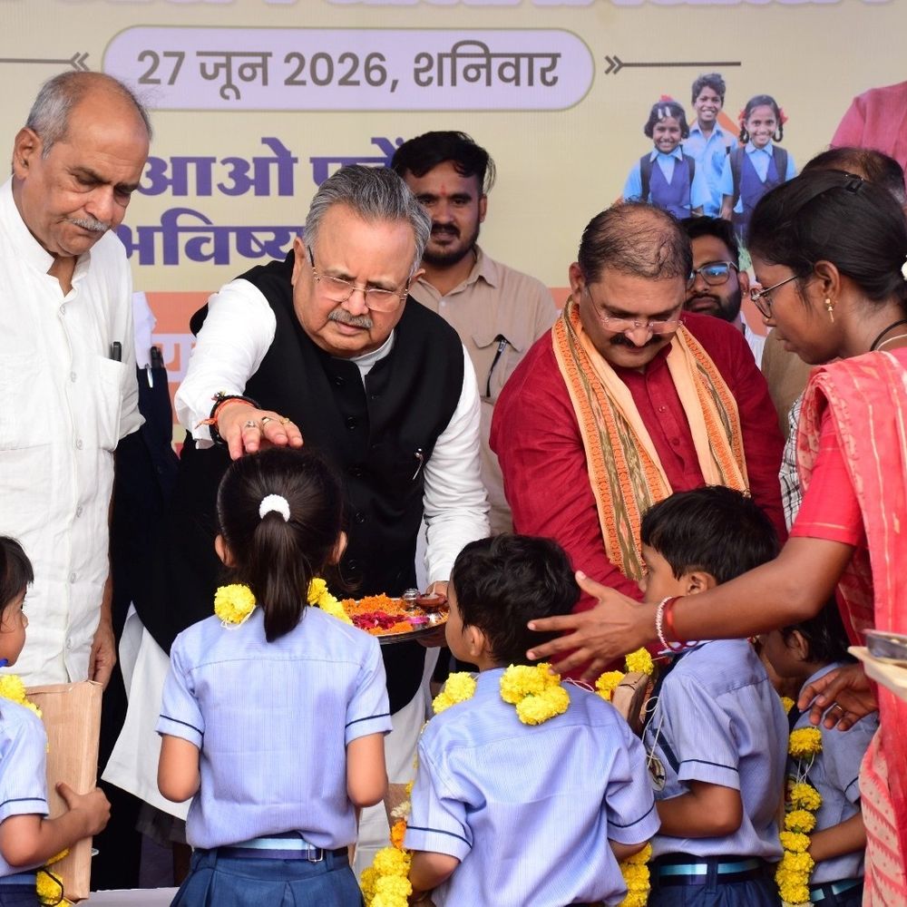डॉ. रमन सिंह ने राजनांदगांव में किया स्पेस लैब का:विद्यार्थियों में वैज्ञानिक सोच बढ़ाने के लिए प्लैनेटेरियम भी शुरू