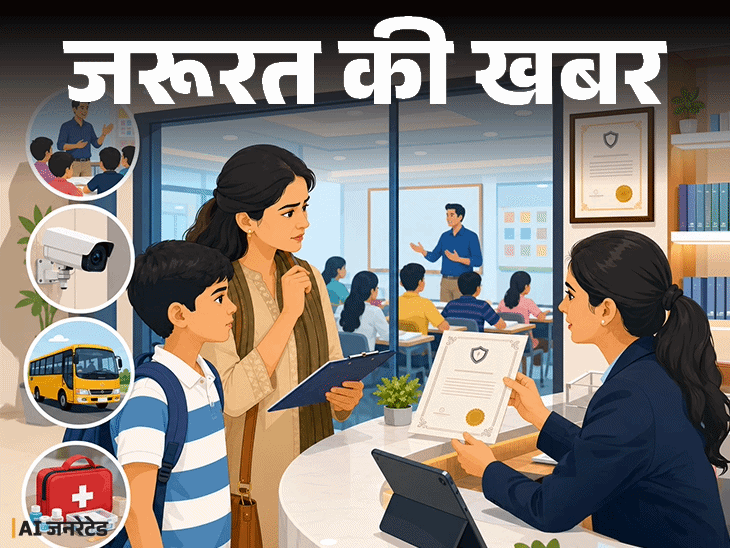जरूरत की खबर- बच्चे को कोचिंग में एडमिशन दिलाना है:पहले कोचिंग से पूछें ये 10 सवाल, हर पेरेंट के लिए कंपलसरी सेफ्टी चेकलिस्ट