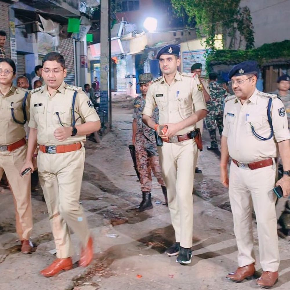 गयाजी में शांतिपूर्ण माहौल में मुहर्रम संपन्न:36 अखाड़ों ने मुकम्मल किया कर्बला का सफर; चौक-चौराहों पर पुलिस बल की तैनाती