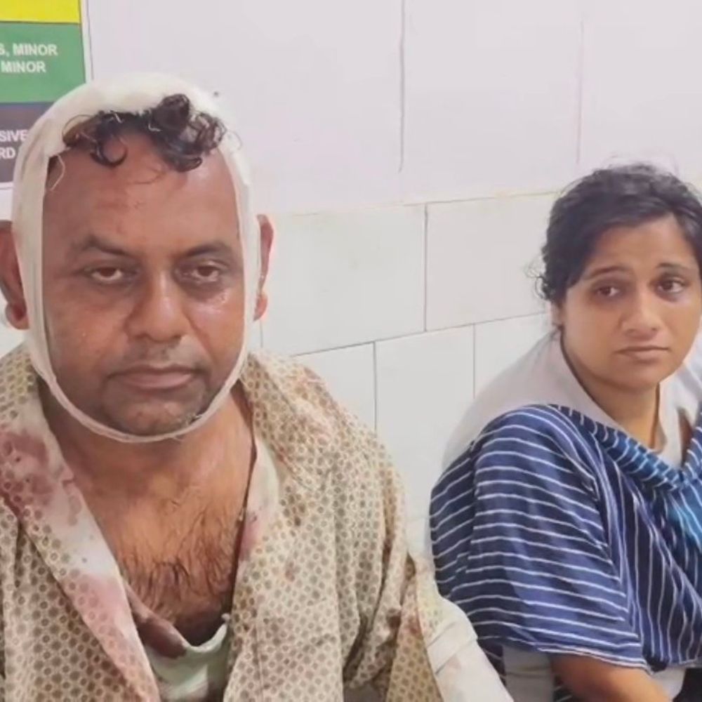 डूंगरपुर में महिला कॉन्स्टेबल और मामा पर हमला:बदमाशों ने दो सोने की चेन और मोबाइल लूटा, लोग जुटने पर भागे