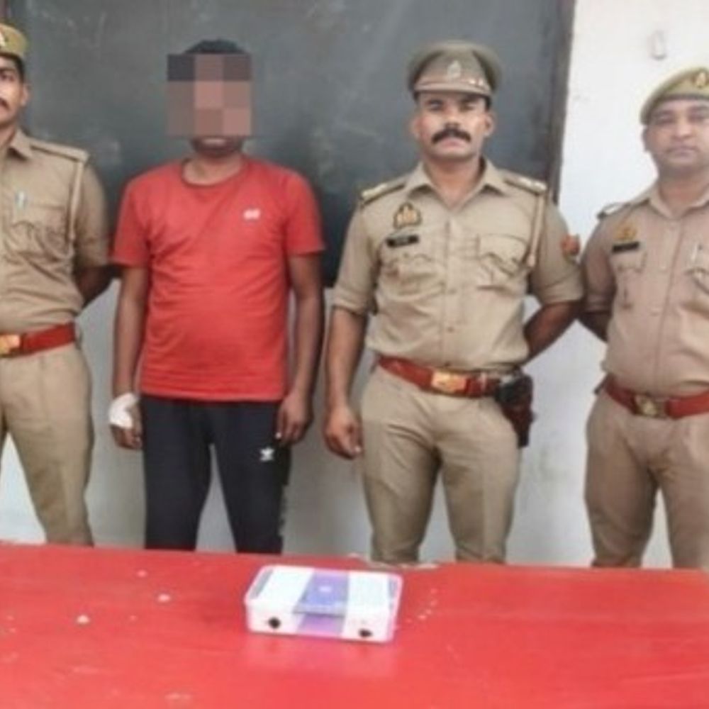 बिजनौर में सगे भाई की हत्या का आरोपी गिरफ्तार:बच्चों के विवाद में पत्नी से अभद्रता के बाद दिया था वारदात को अंजाम