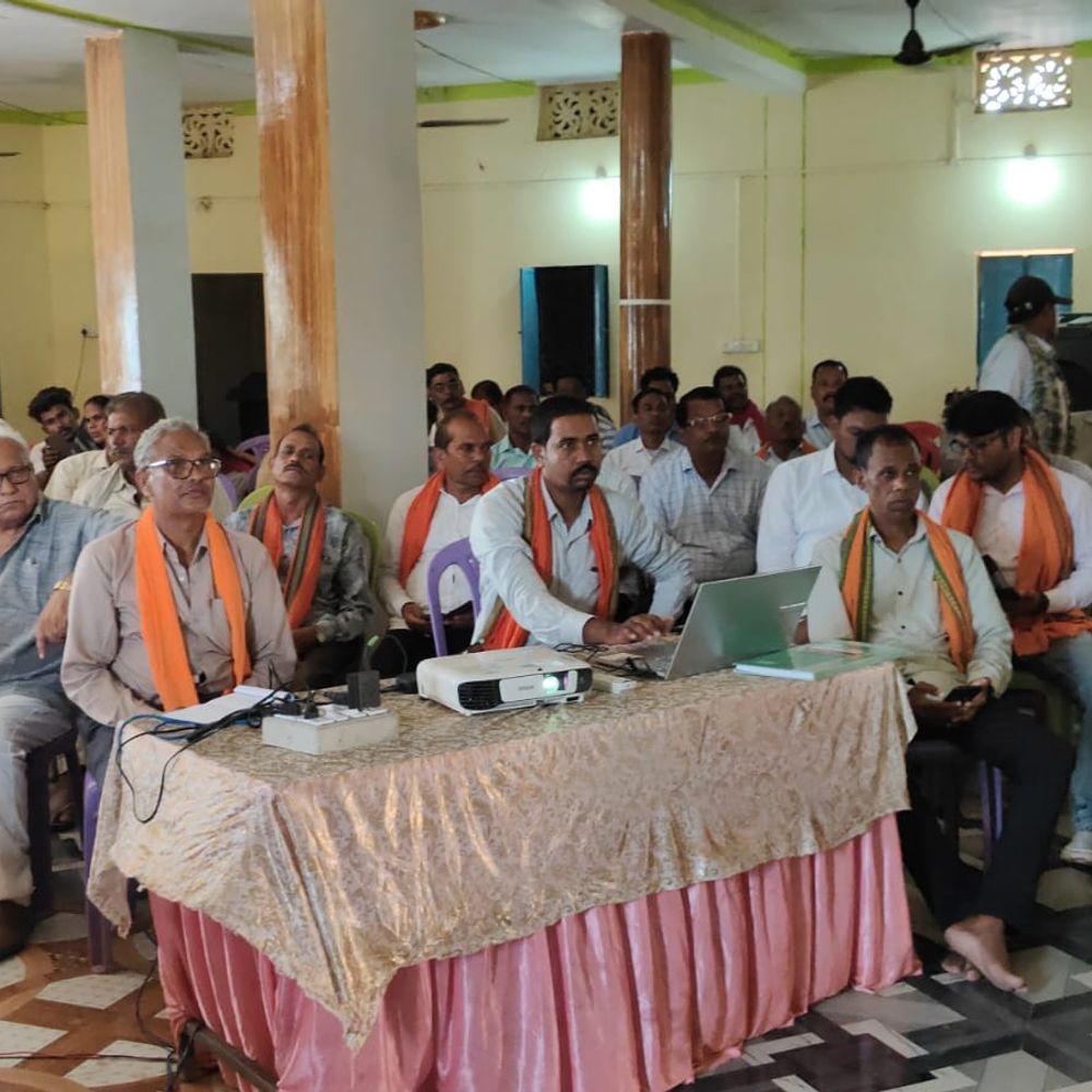 कार्यकर्ताओं को दिया डिजिटल लर्निंग प्रशिक्षण