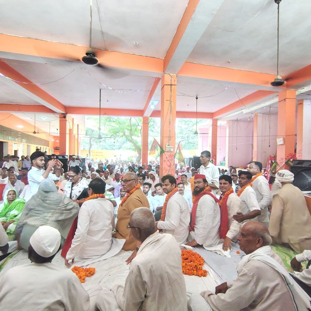 बिजनौर में सपा का पीडीए सम्मेलन:विधायक रामअवतार सैनी बोले- भाजपा पिछड़ों का उत्पीड़न कर रही