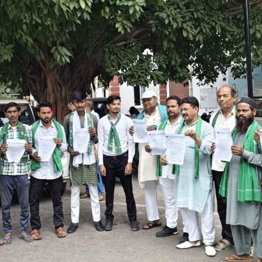 इटावा में मजदूर की मौत पर AIMIM की मांग:कहा- पीड़ित परिवार को 50 लाख मुआवजा, नौकरी मिले, उच्चस्तरीय जांच हो