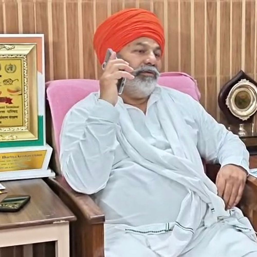 राकेश टिकैत बोले- राम मंदिर चंदा चोरी आस्था का सवाल:फाइनेंशियल क्राइम को गंभीरता से नहीं लिया जाता, पूरे गैंग की जांच हो