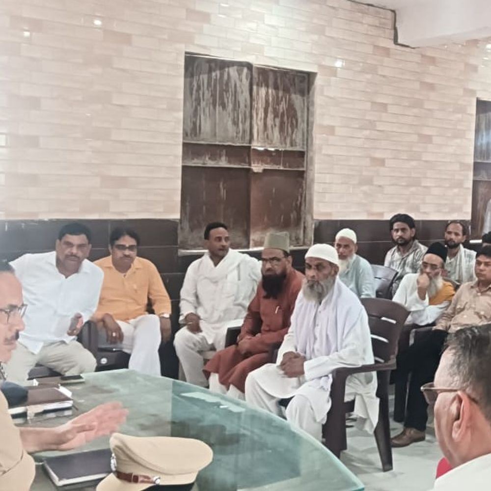 कांवड़ यात्रा पर पुलिस ने की बैठक:डीजे संचालकों, शिविर आयोजकों को दिए दिशा-निर्देश
