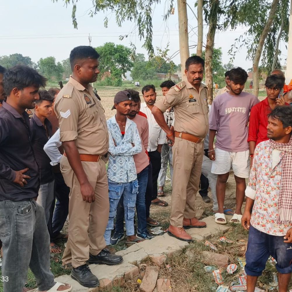 बस्ती में युवक का शव मिला:शराब भट्‌ठी के पास पड़ा मिला, आसपास के लोगों ने शिनाख्त की