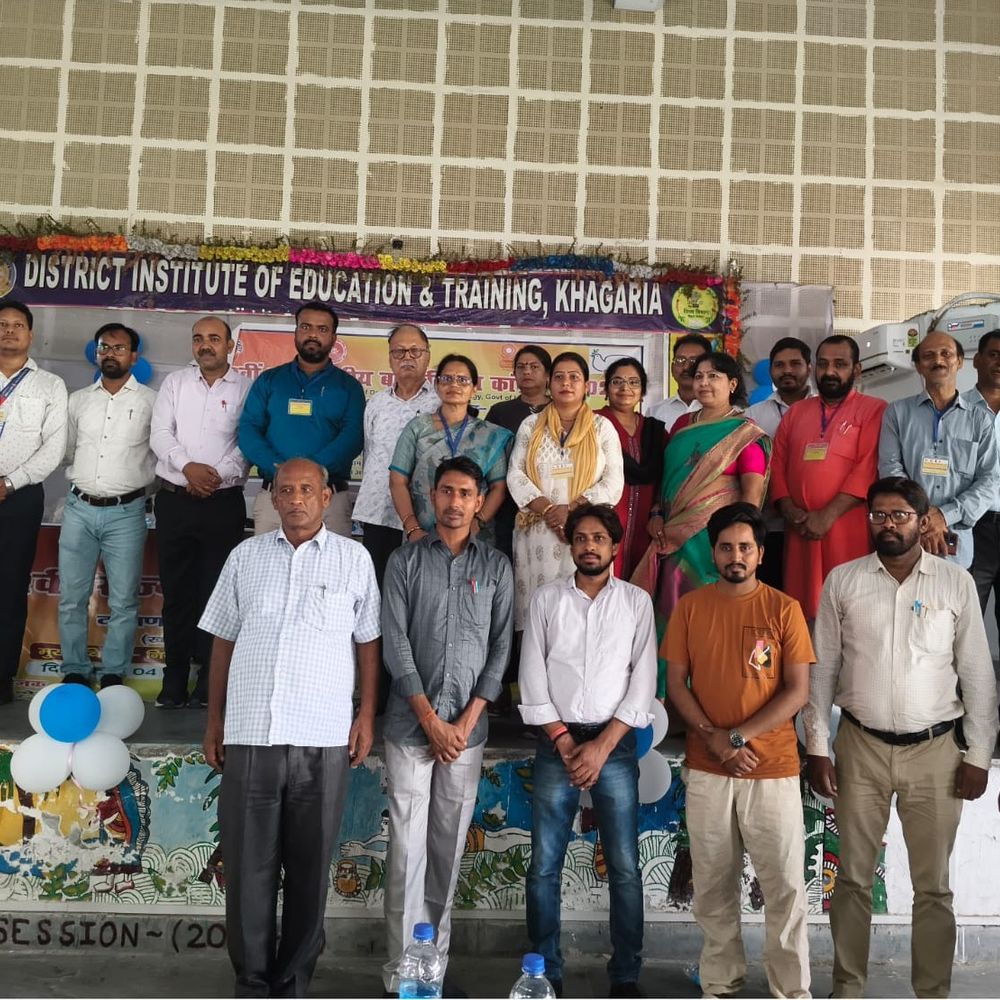 खगड़िया में बाल विज्ञान कांग्रेस कार्यशाला:9 जिलों के 60+ शिक्षक शामिल, विज्ञान-नवाचार पर प्रशिक्षण, 500 परियोजनाओं का लक्ष्य