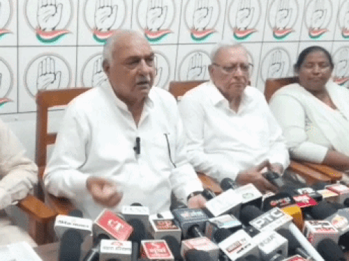 Hooda Accuses BJP of Scandals, Rising Debt in Haryana