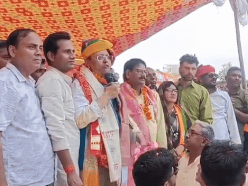 अधिकारी अपने को राजा समझते हैं:भाजपा महामंत्री ने कहा- ऑफिस में घुसकर ऐसी-तैसी करूंगा, गुलाम बनकर नौकरी करने आए हैं