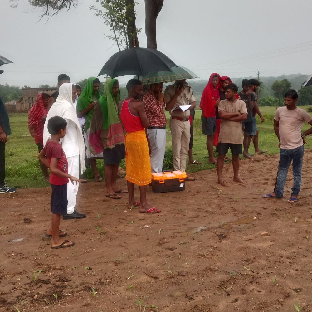 जमीन विवाद में 40 वर्षीय व्यक्ति की गला घोंटकर हत्या:बांका में पत्नी की शिकायत पर FIR दर्ज, फॉरेंसिक ने जुटाए साक्ष्य; 7 नामजद