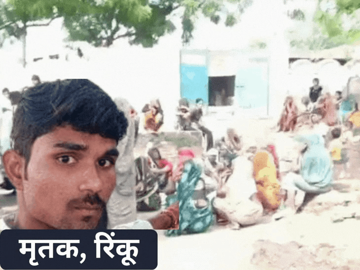 हाईटेंशन लाइन की चपेट में आने से राजमिस्त्री की मौत:एटा के रमंडपुर में निर्माणाधीन मकान पर काम करते समय हादसा