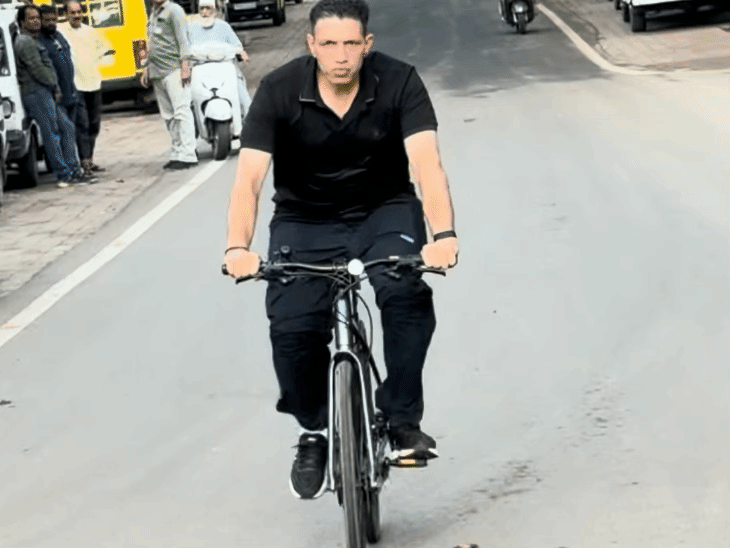 दो दिनों में 200 किमी साइकिल यात्रा करेंगे जीतू पटवारी:रास्ते के हर जिले में 500 साइकिल यात्री जुड़ेंगे...युवाओं और छात्रों से संवाद करेंगे