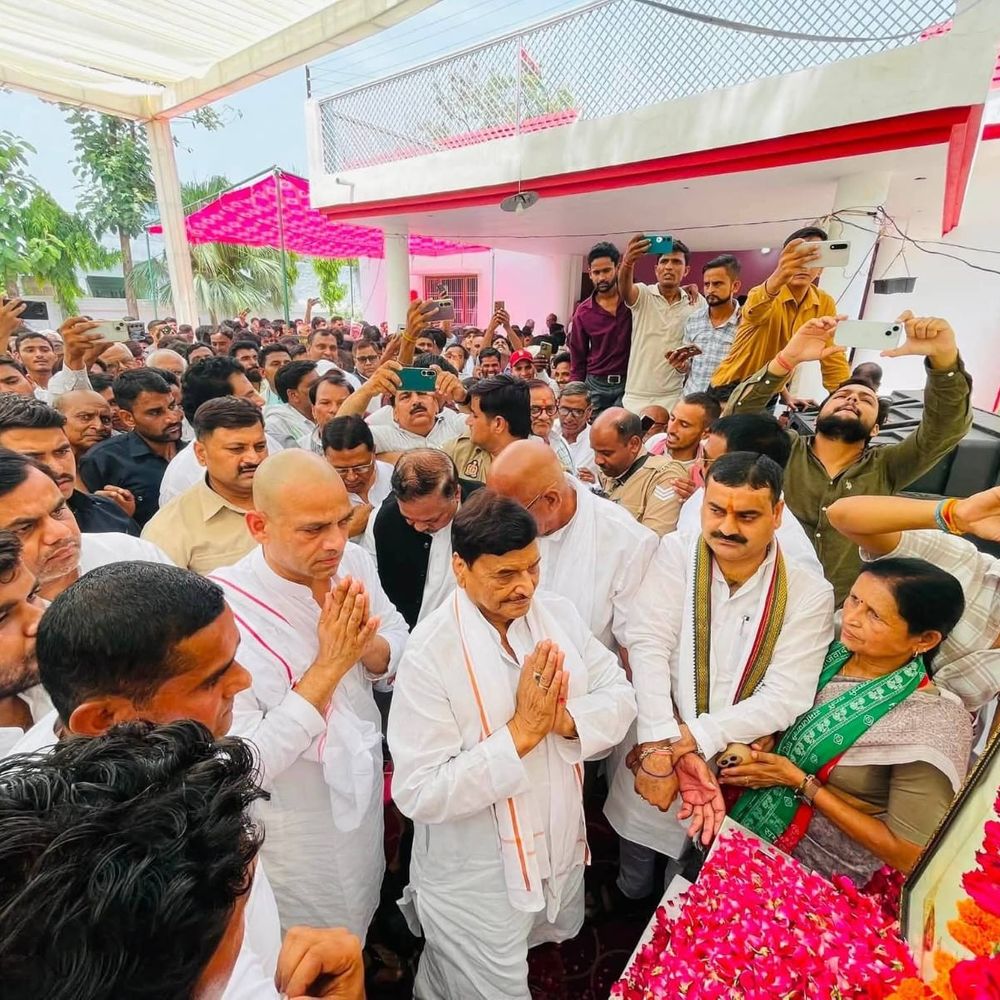 राम मंदिर चोरी के दोषियों पर हो कार्रवाई- शिवपाल यादव:संभल में बोले- कुछ वर्गों पर बुलडोजर चला, फर्जी एनकाउंटर हुए; यूपी में कानून-व्यवस्था पूरी तरह फेल