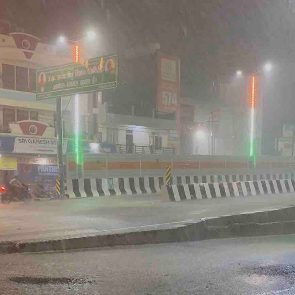 गोरखपुर में मेहरबान हुआ मानसून:रातभर की बारिश से बदला मौसम, अगले एक हफ्ते तक रोज बारिश के आसार