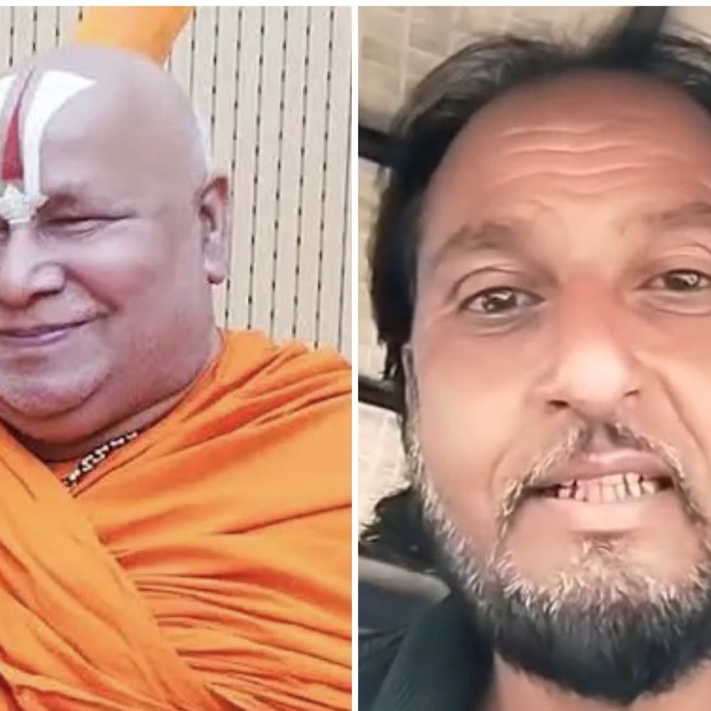 रतलाम में रामभद्राचार्य महाराज पर अभद्र टिप्पणी-VIDEO:‘हम हिंदू राष्ट्र बनाएंगे’ बयान पर वीडियो बनाकर कहा- पहले तेरी आंख सही करा ले, FIR दर्ज
