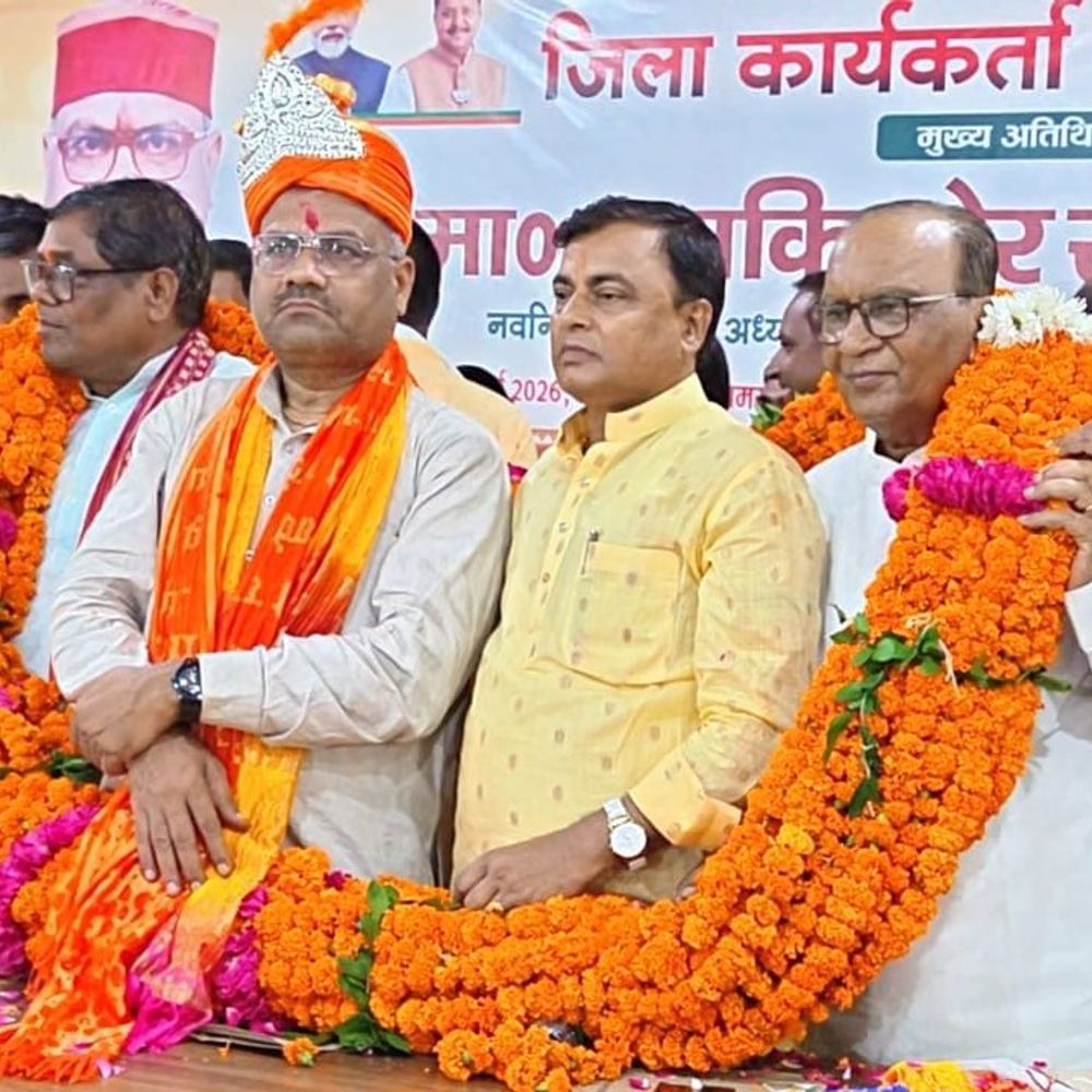 'राम के नाम पर वोट मांगकर दिखाएं विपक्ष':फर्रूखाबाद में भाजपा क्षेत्रीय अध्यक्ष बोले- हिम्मत है तो मैदान में आए, 2027 में दोहराएंगे 2017 का प्रदर्शन