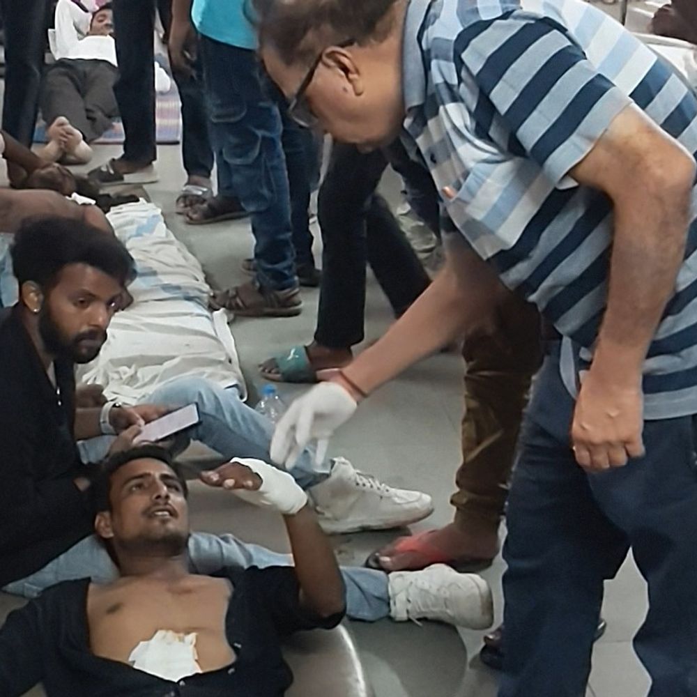 नर्मदापुरम में बीच बाजार चाकूबाजी:शराब के लिए 1000 रुपए नहीं दिए तो युवक पर किया हमला;आरोपी फरार