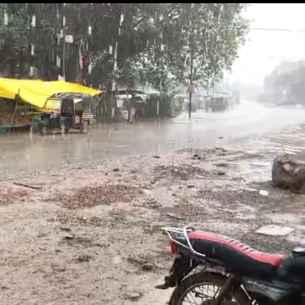 सतना में 9 दिन बाद सक्रिय हुआ मानसून:1 इंच बारिश से 6.7°C लुढ़का तापमान; अगले कुछ दिन भारी बारिश के आसार
