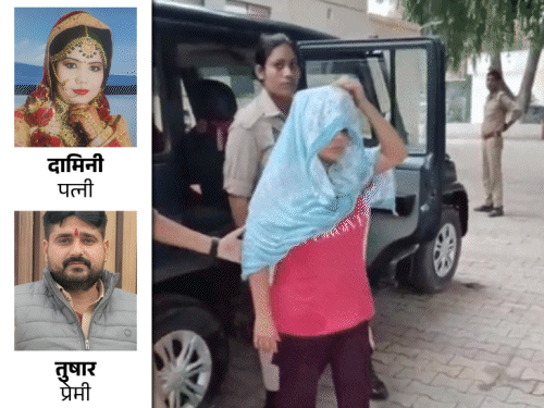 पति को सांप से डसवाने वाली बोली-बॉयफ्रेंड से मिलवा दो:मेरठ जेल में रो रही, 10 दिन बाद नीले ड्रम वाली मुस्कान के साथ रहेगी