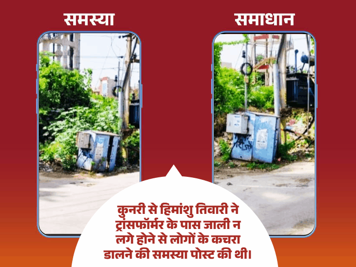 ‘भास्कर समाधान’ से लोगों की शिकायतों पर एक्शन:कोटा में खुले ट्रांसफॉर्मर हुए सुरक्षित, जाम नालियां साफ, बिजली-कचरे की 5 बड़ी समस्याओं का समाधान, अंशुल बने 'पब्लिक के स्टार'