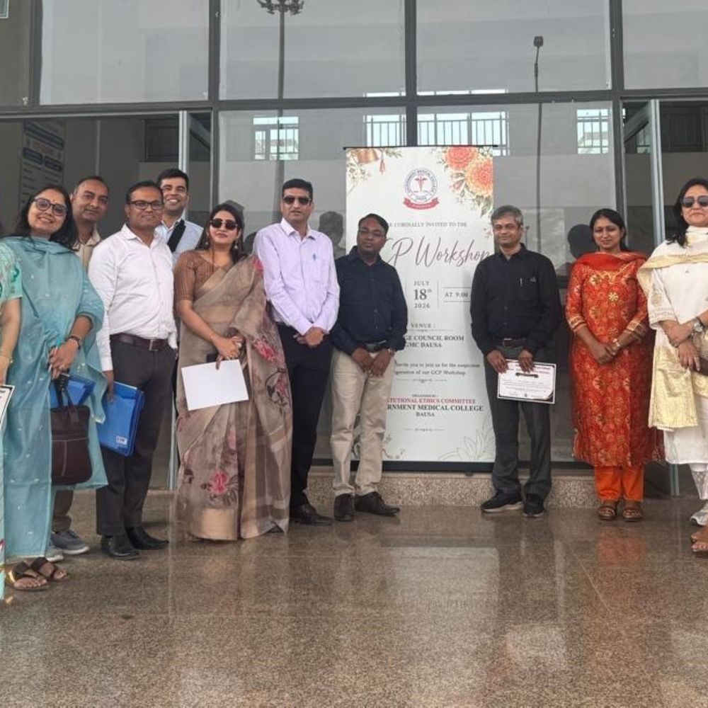 गुड क्लीनिकल प्रैक्टिस पर कार्यशाला शोध की गुणवत्ता, नैतिकता पर दिया जोर