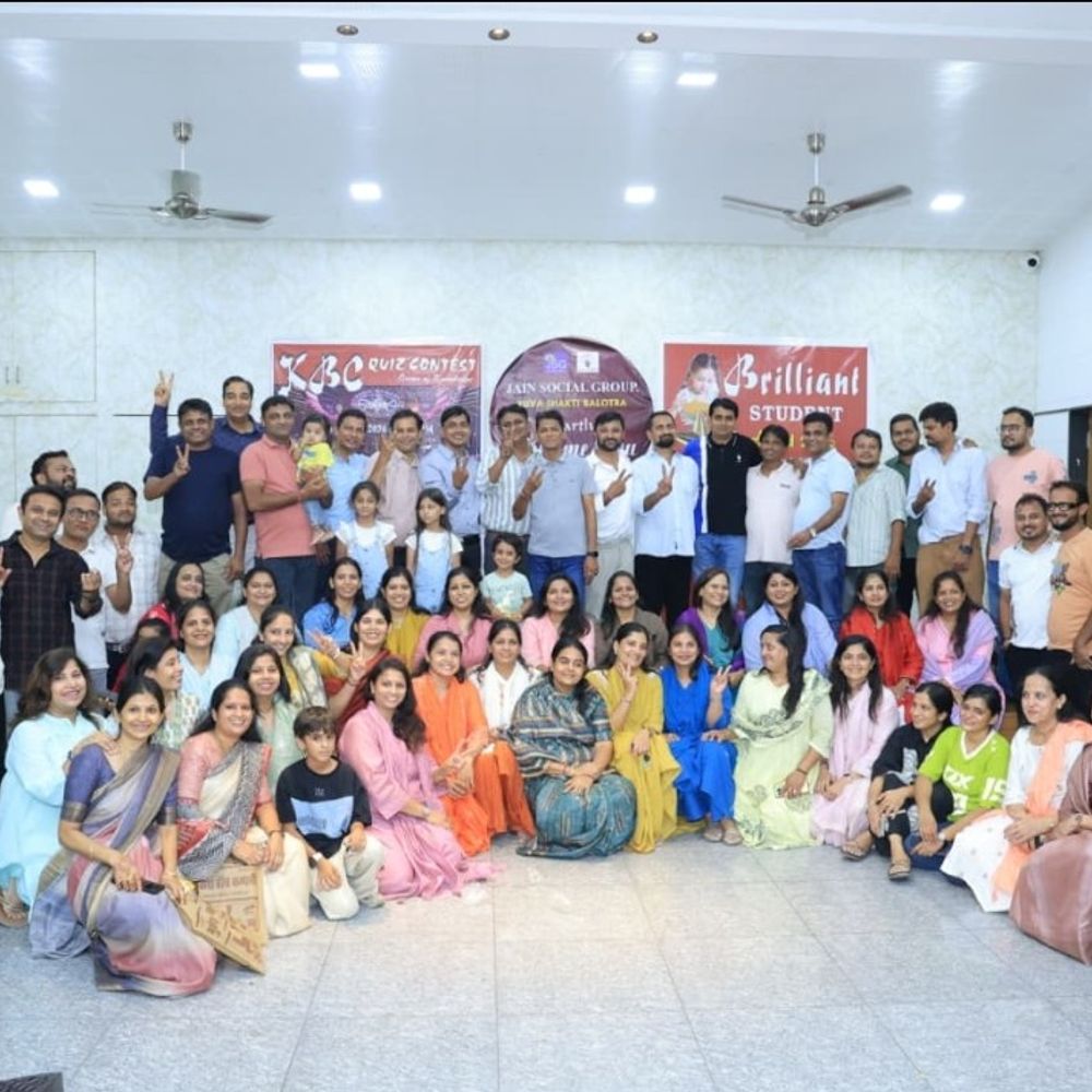 जैन सोशल ग्रुप युवा शक्ति का केबीसी क्विज कॉन्टेस्ट:80 प्रतिभागियों ने लिया हिस्सा, समाज के मेधावी छात्रों को किया सम्मानित