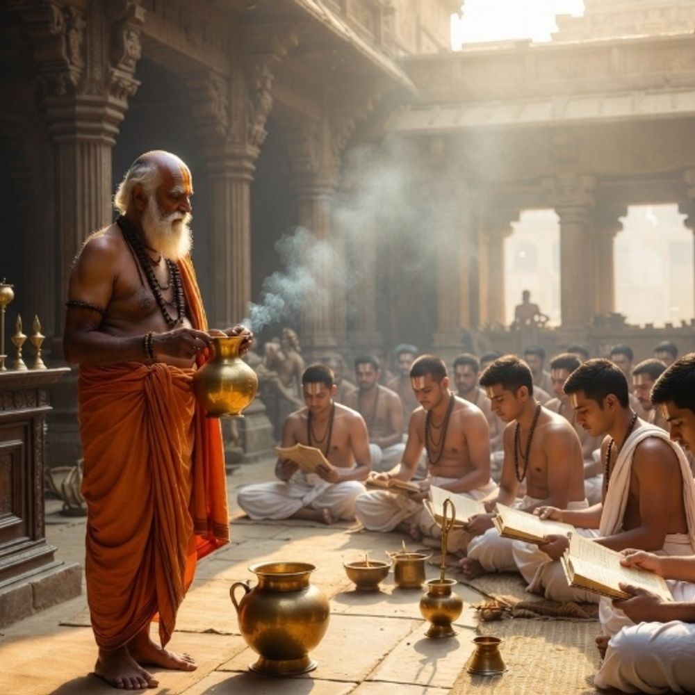 राम मंदिर ट्रस्ट का फैसला-देशभर के पुजारियों को देंगे ट्रेनिंग:कोई फीस नहीं देनी होगी, रहने-खाने का खर्च भी ट्रस्ट उठाएगा