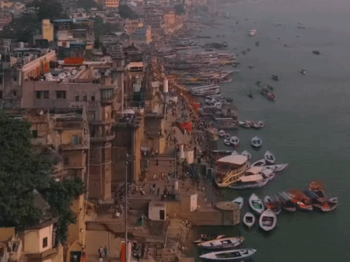 Monsoon to Become Active in Varanasi on July 27: 60 Small Temples Submerged as Ganga Water Level Rises, Ganga Aarti Venue Shifted from Lalita Ghat