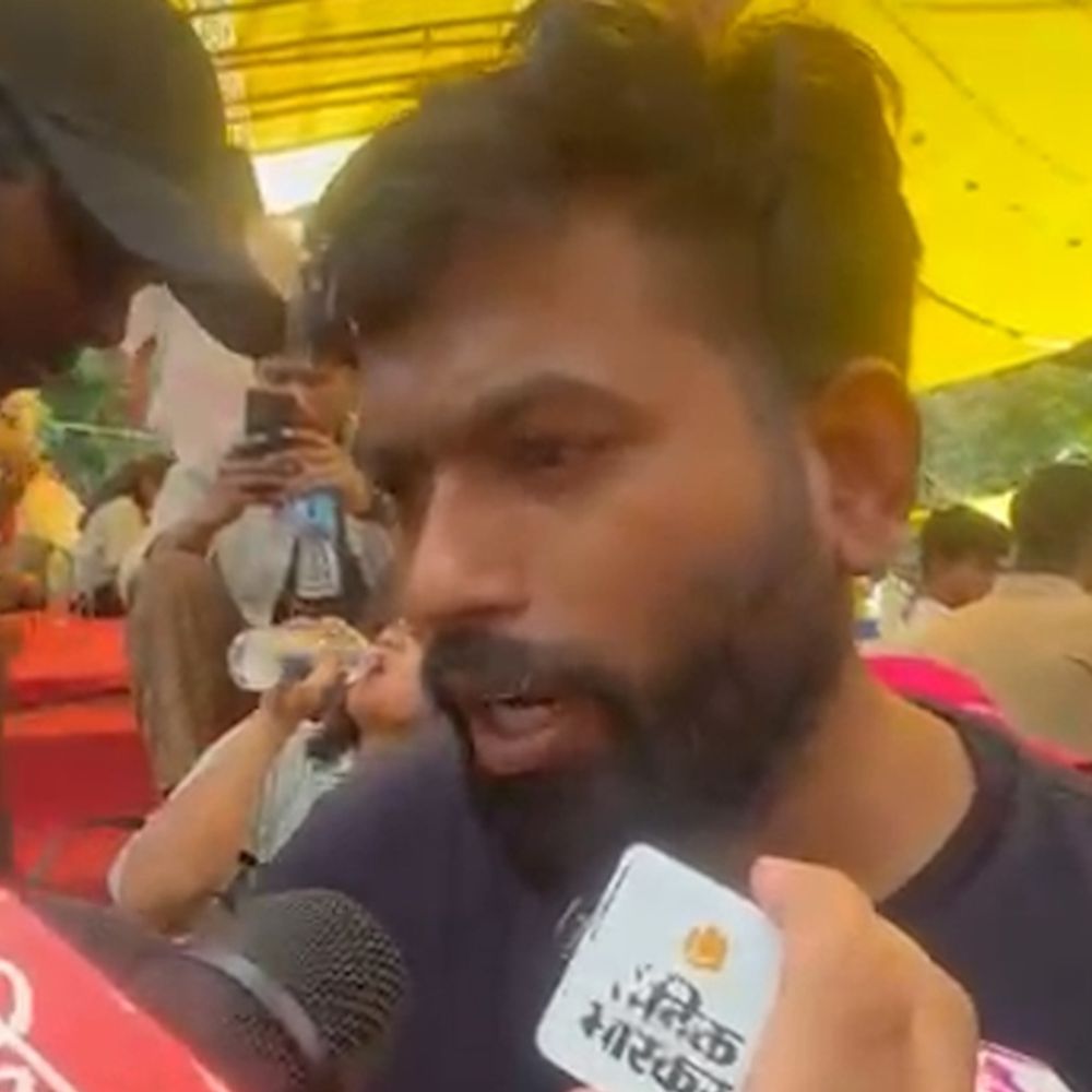 दीपके बोले- बीजेपी के गुंडे प्रोटेस्ट को बदनाम कर रहे:हम इन्हें पहचान कर बाहर कर रहे, पुलिस टूटी गाड़ियां खड़ी करती है