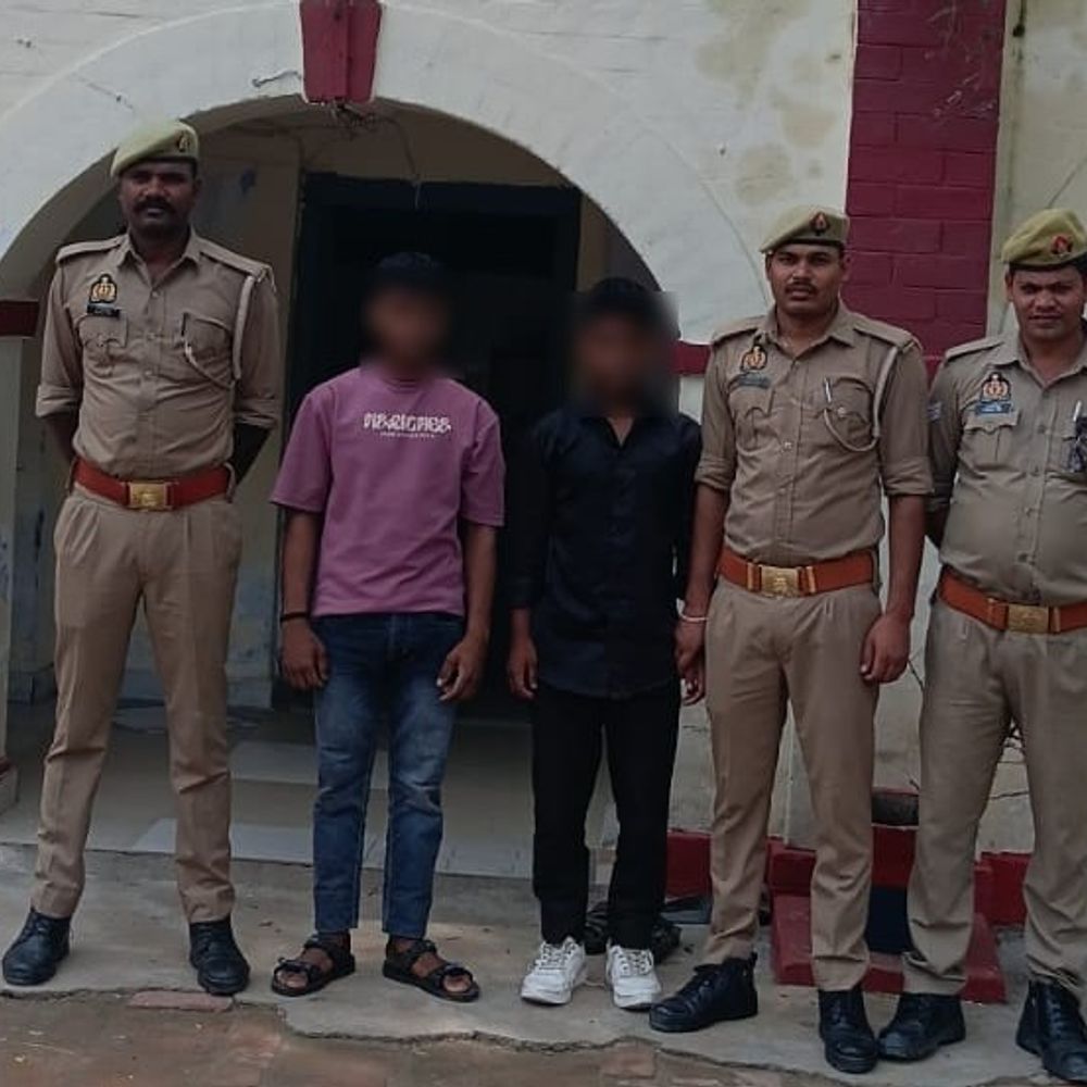 सिद्धार्थनगर में नाबालिग से दुष्कर्म के दो आरोपी गिरफ्तार:पुलिस संभावित ठिकानों पर दे रही थी दबिश, घेराबंदी कर दबोचा; भेजा जेल