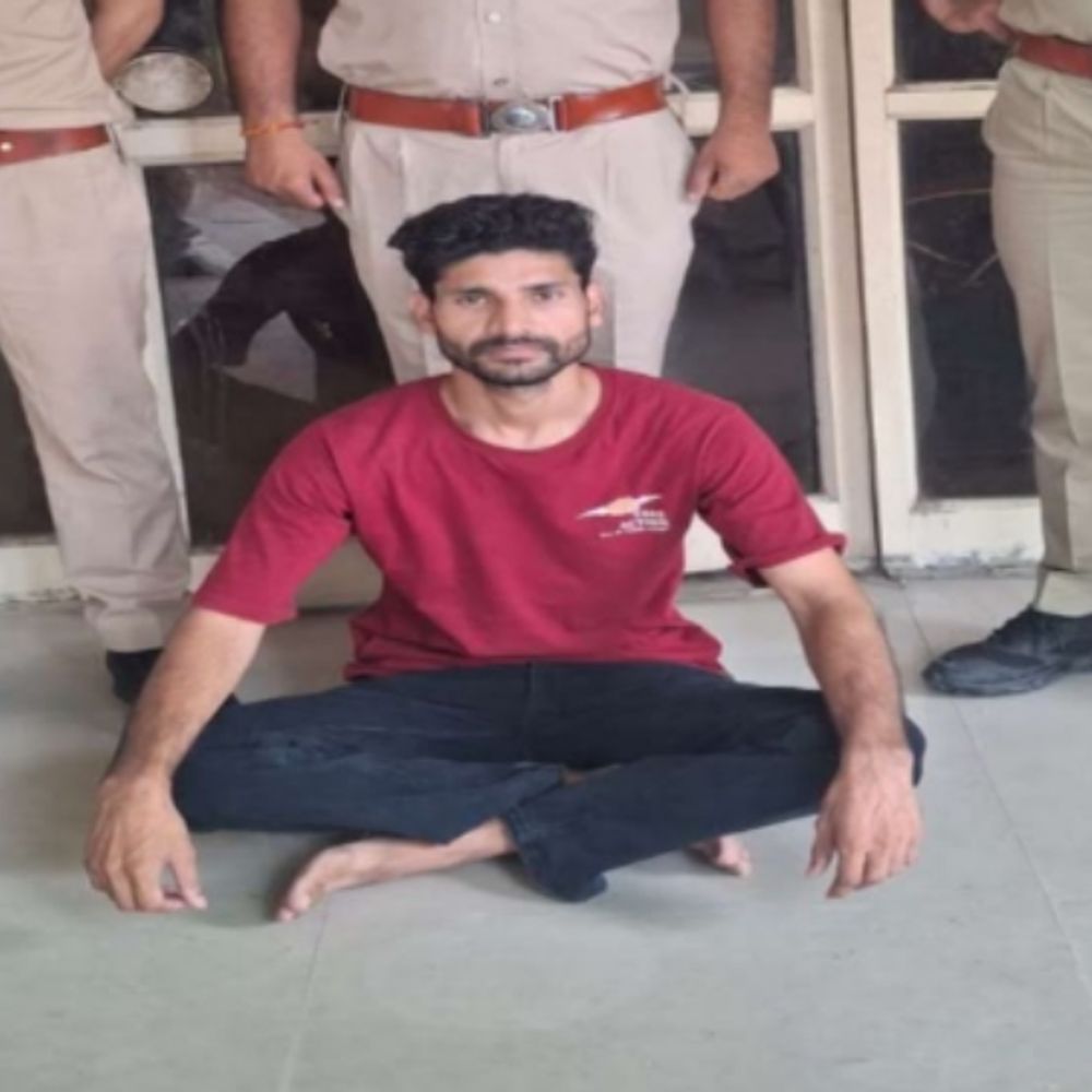 जयपुर पुलिस का इनामी बदमाश हरियाणा में था छिपा:फरारी के दौरान मर्डर कर जेल गया, फेसबुक रील बनाने के शौक ने पकड़वा दिया