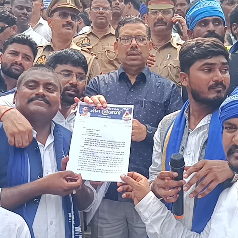 शिक्षा मंत्री धर्मेंद्र प्रधान ने दिया इस्तीफा:सोनभद्र में प्रदर्शन के दौरान कार्यकर्ताओं ने मनाया जश्न