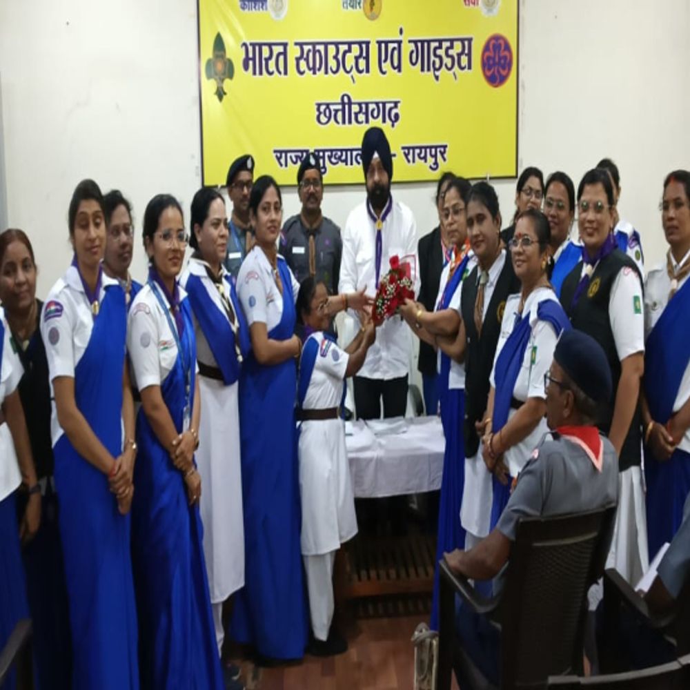 स्काउट-गाइड की बैठक में स्कूलों में राष्ट्रगीत करवाने के निर्देश:हर स्कूल में ट्रेंड स्काउट मास्टर होंगे, 31 अगस्त तक अंशदान जमा करना होगा