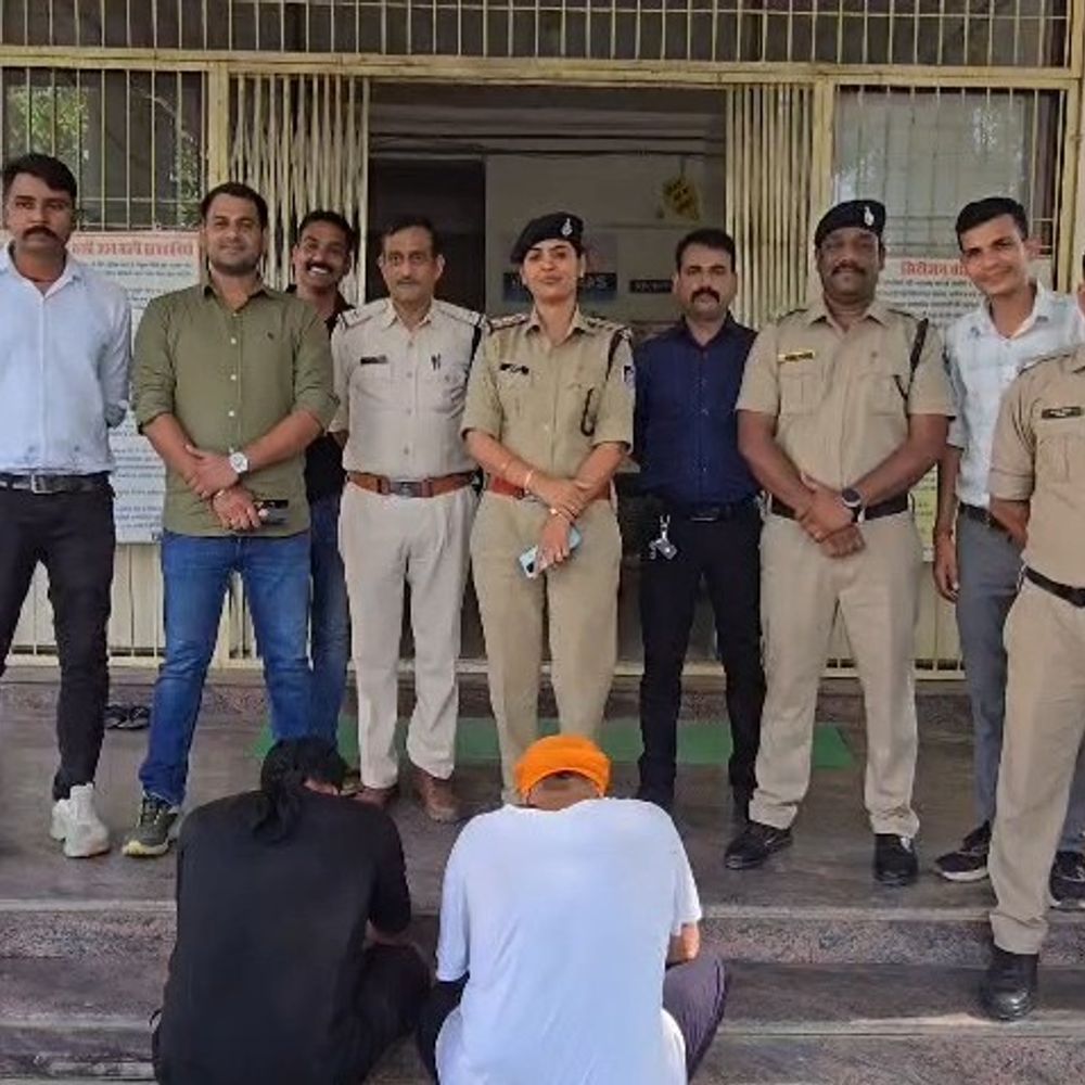 अंतरराज्यीय चोर गिरोह गिरफ्तार, वीरागोदय मंदिर चोरी का खुलासा:पंजाब, चंडीगढ़, यूपी सहित कई राज्यों में की थीं वारदातें