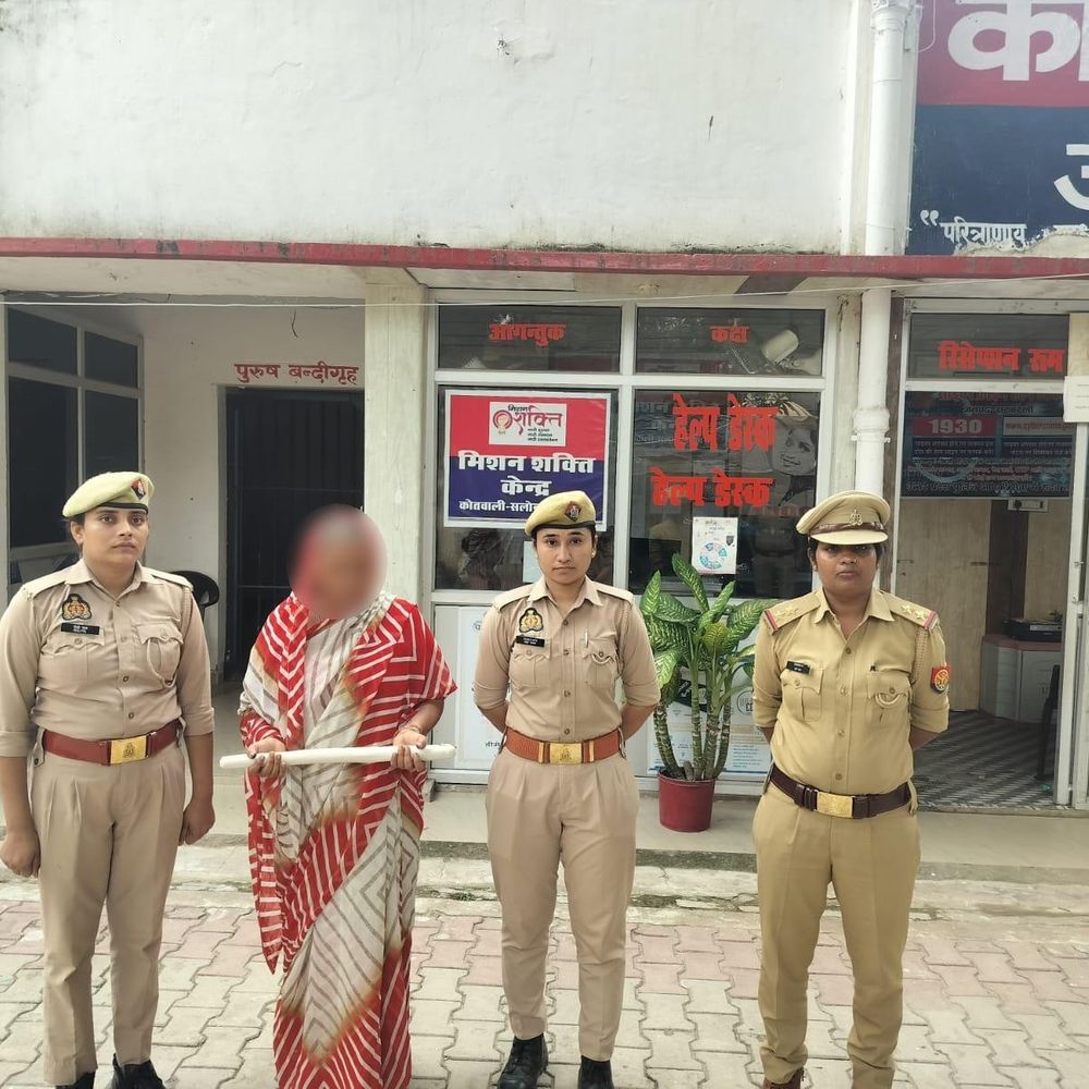 रायबरेली में पति की मौत के मामले में पत्नी गिरफ्तार:डंडे से की थी पिटाई, पुलिस ने बरामद किया वारदात में इस्तेमाल हथियार
