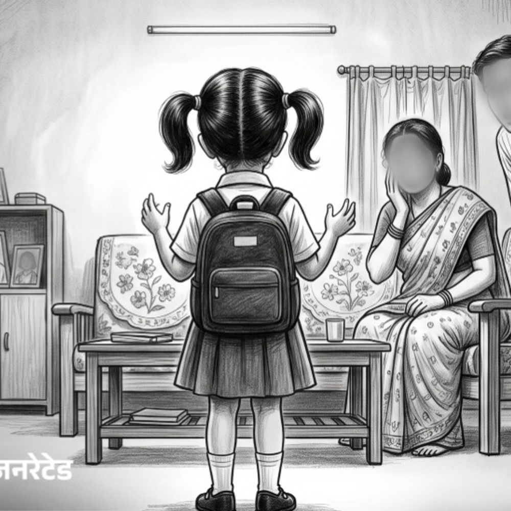 प्राइवेट स्कूल में साढ़े तीन साल की बच्ची से रेप:दर्द से रोती बच्ची ने घर आकर मां से कहा- बाथरूम में अंकल ने गलत हरकत की