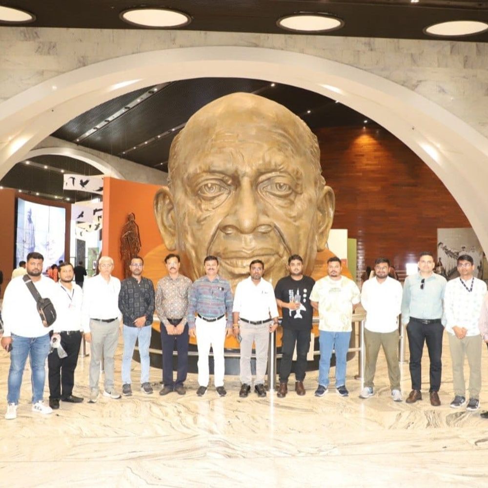 PIB रायपुर का गुजरात अध्ययन दौरा:कोचरब आश्रम से सेमीकंडक्टर हब तक; मीडिया डेलीगेट्स ने लोथल, बुलेट ट्रेन और GIFT City प्रोजेक्ट को समझा