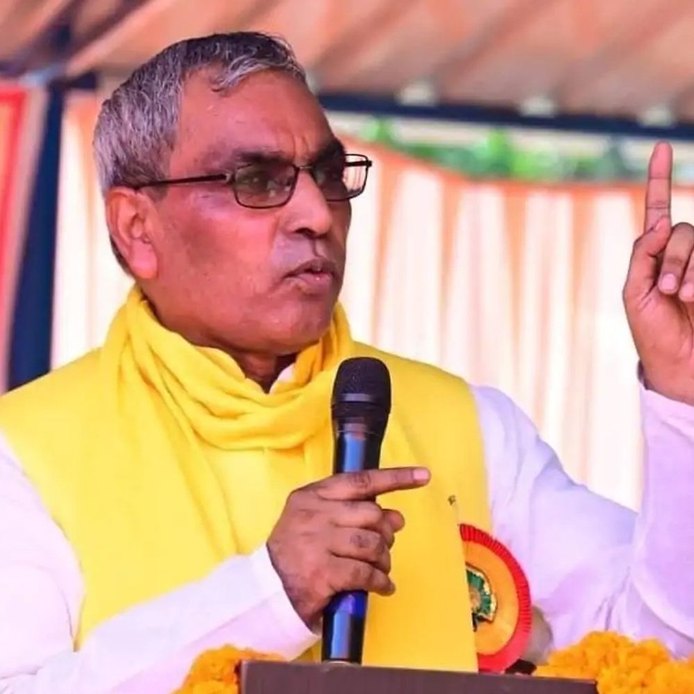 दयाराम प्रजापति के बयान पर भड़के ओमप्रकाश राजभर:बोले- 'वह किस खेत की मूली हैं', हमारी पार्टी में उनसे बड़े प्रजापति नेता हैं