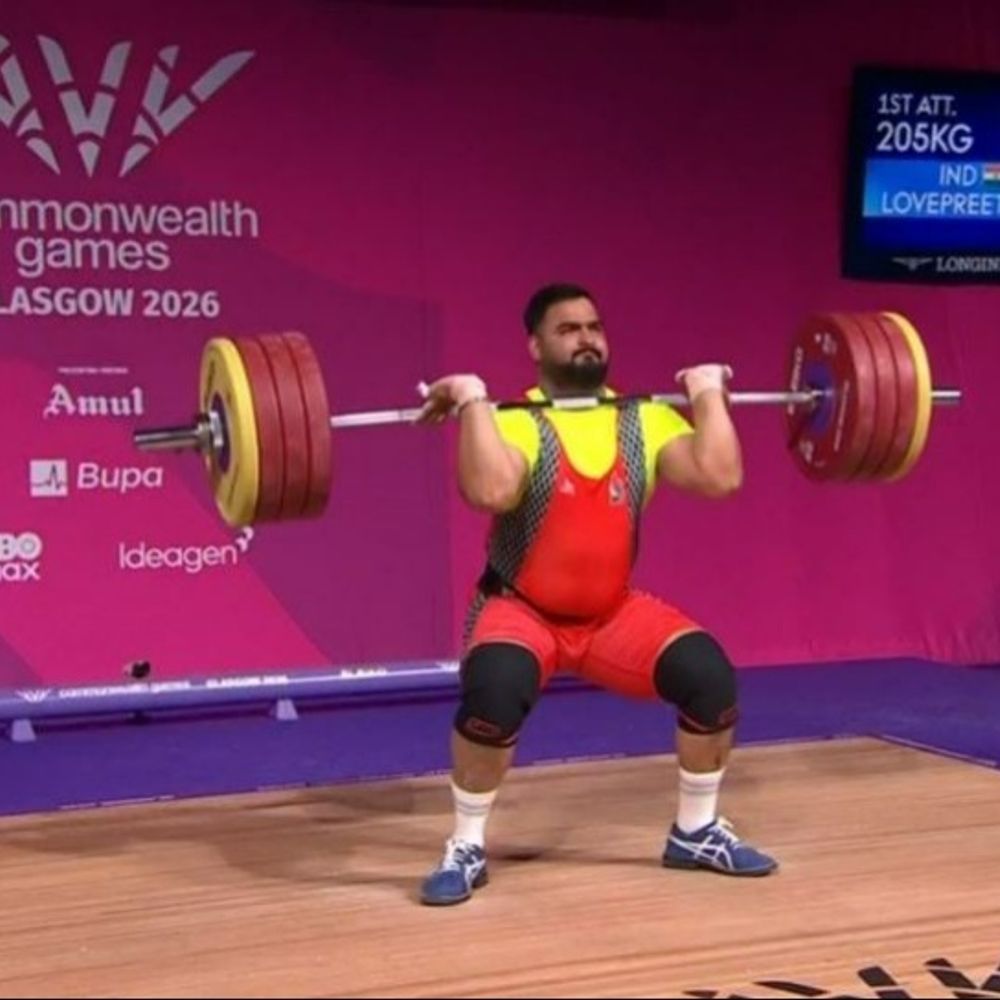 लवप्रीत ने भारत को कॉमनवेल्थ गेम्स में सिल्वर दिलाया:वेटलिफ्टिंग में 388 kg वजन उठाया; डिस्कस थ्रो में सीमा को ब्रॉन्ज मिला