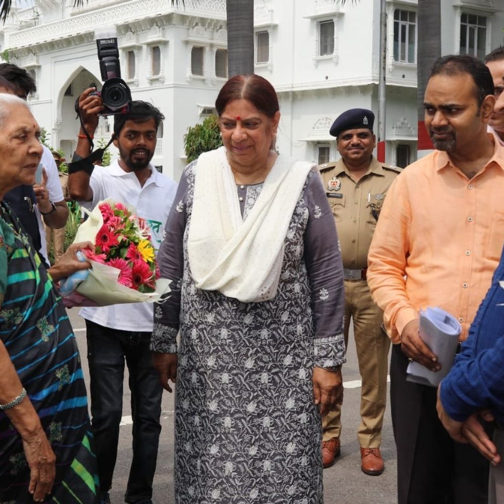 KGMU से 'नशामुक्त युवा फॉर विकसित भारत' अभियान का आगाज:राज्यपाल बोलीं- नशे की लत से सभी को बाहर निकाले, 100 सप्ताह तक चलेगा अभियान