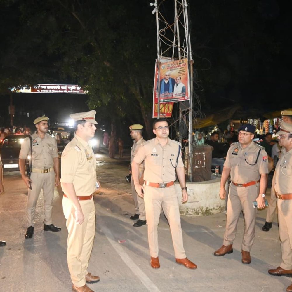 फिरोजाबाद में SSP ने कांवड़ यात्रा मार्ग का किया निरीक्षण:सुरक्षा और ट्रैफिक व्यवस्था परखी, बोले- लापरवाही बर्दाश्त नहीं होगी