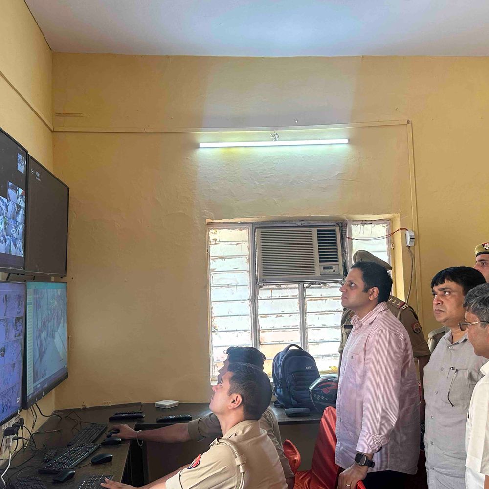 गाजियाबाद में कांवड़ यात्रा पर 1250 CCTV की नजर:कंट्रोल रूम से होगी 24 घंटे मॉनिटरिंग, 2500 पुलिसकर्मी तैनात