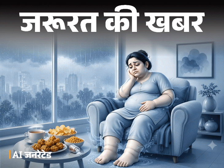 जरूरत की खबर- मानसून में बढ़ता वाटर रिटेंशन का रिस्क:चेहरे और बॉडी में सूजन, डॉक्टर से समझें इसका साइंस, कम करने के 9 टिप्स