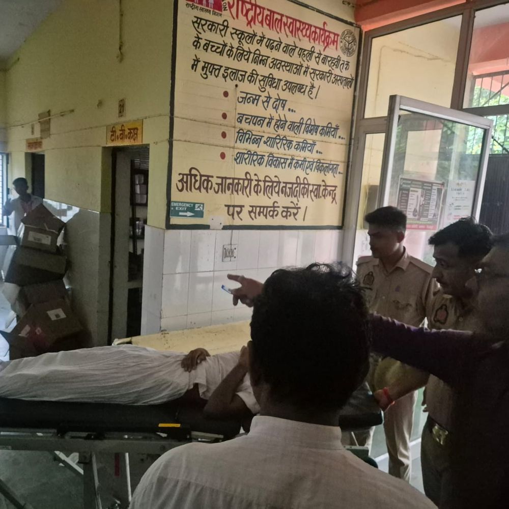 चित्रकूट में ट्रक की टक्कर से बाइक सवार की मौत:साथी घायल, चालक फरार; सीसीटीवी फुटेज खंगाल रही
