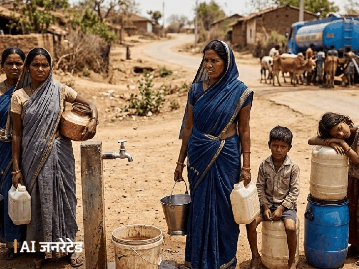 
                 शिवराज के सीहोर में 43% परिवार के पास नल-जल नहीं:विदिशा में भी ऐसे 33% परिवार; सतना-छतरपुर समेत MP के 8 जिलों में आधे घर प्यासे 
            