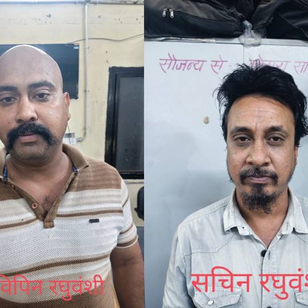 
                 राजा रघुवंशी के दोनों भाइयों को भेजा जेल:इंदौर में ढाबे पर बिना लाइसेंस शराब परोसने के मामले में 5 पर कार्रवाई 
            