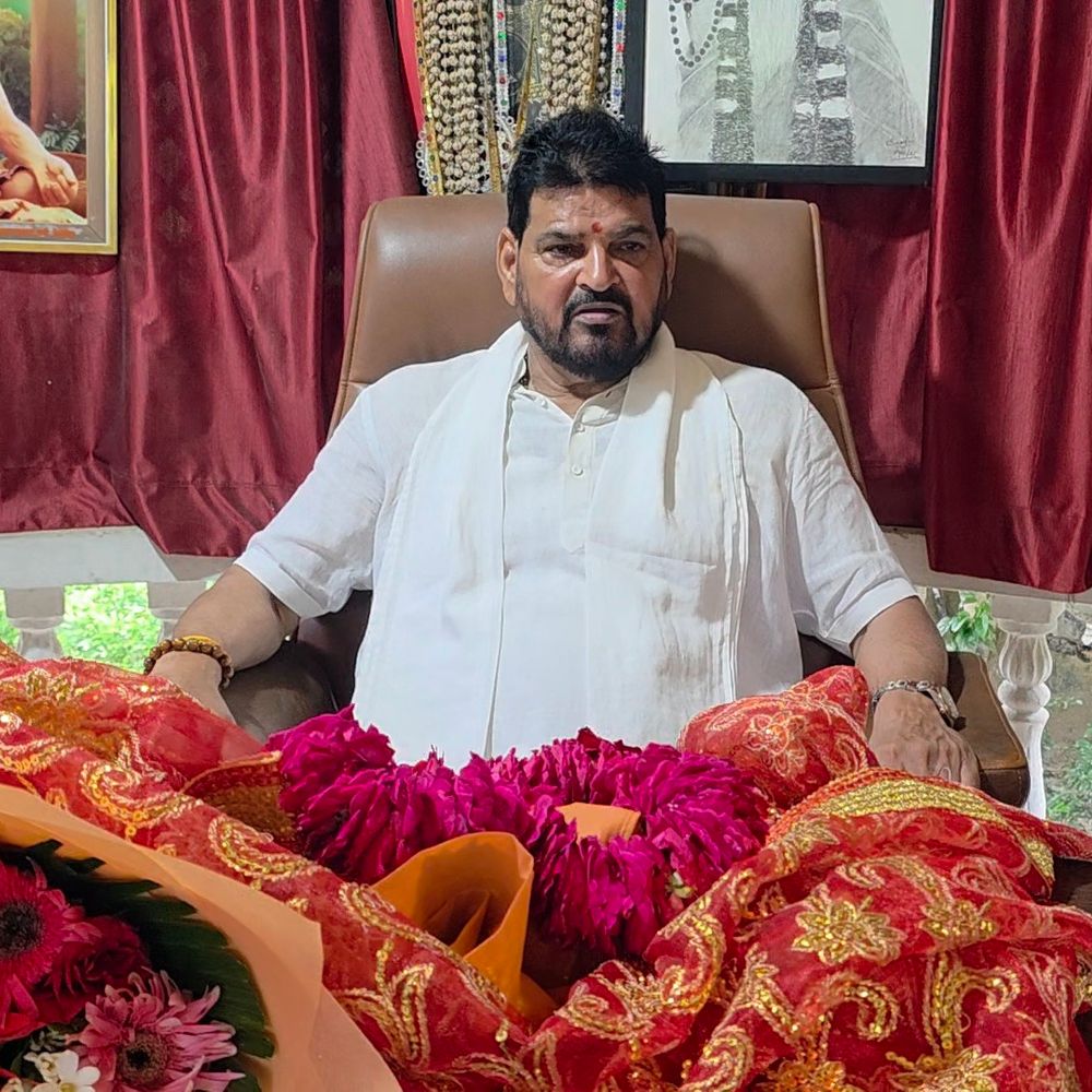 बृजभूषण बोले-भूपेंद्र हुड्‌डा के दबाव में लड़कियां आई थीं आगे:गोंडा में कहा- मैंने दीपेंद्र हुड्‌डा को हराया था, वही कसक थी