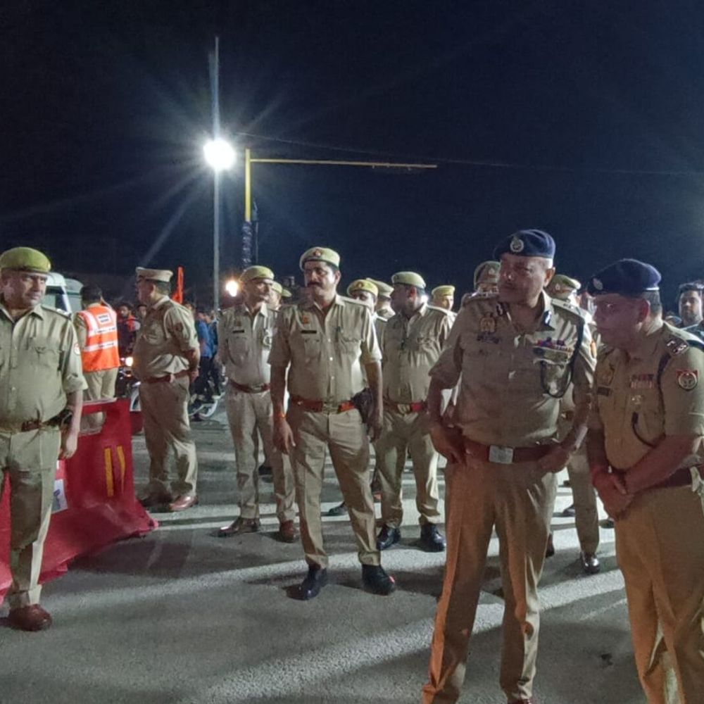 ADG मेरठजोन ने शामली में किया कांवड़ मार्ग का निरीक्षण:सुरक्षा व्यवस्था परखी, अधिकारियों को दिए सतर्कता के निर्देश