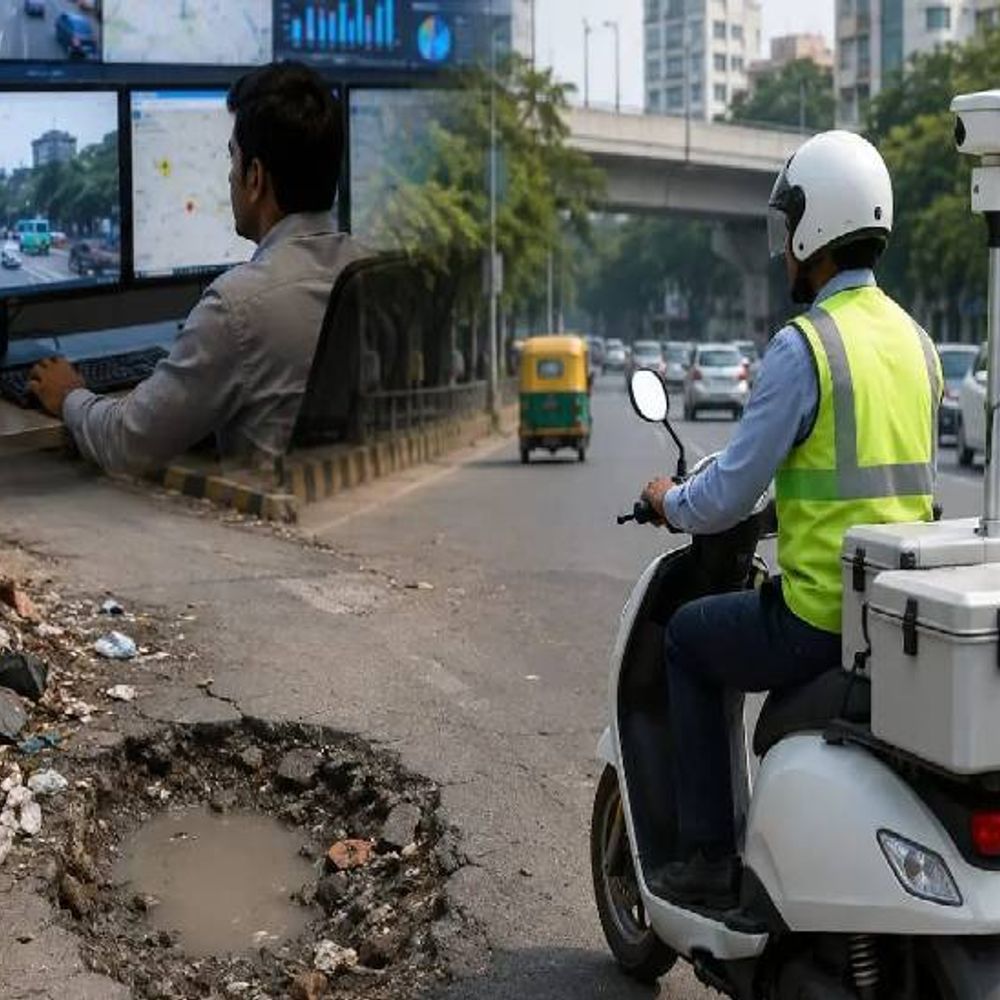 पटना की सड़कों पर ‘नगर नेत्रा’ की होगी पैनी नजर:ई-स्कूटर से सड़कों पर गश्त होगी, कहीं भी गंदगी या गड्ढा दिखने पर एआई देगा सूचना